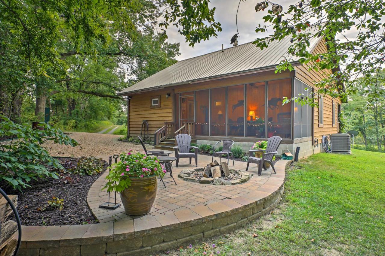 Beautiful Makanda Cabin In Shawnee National Forest エクステリア 写真